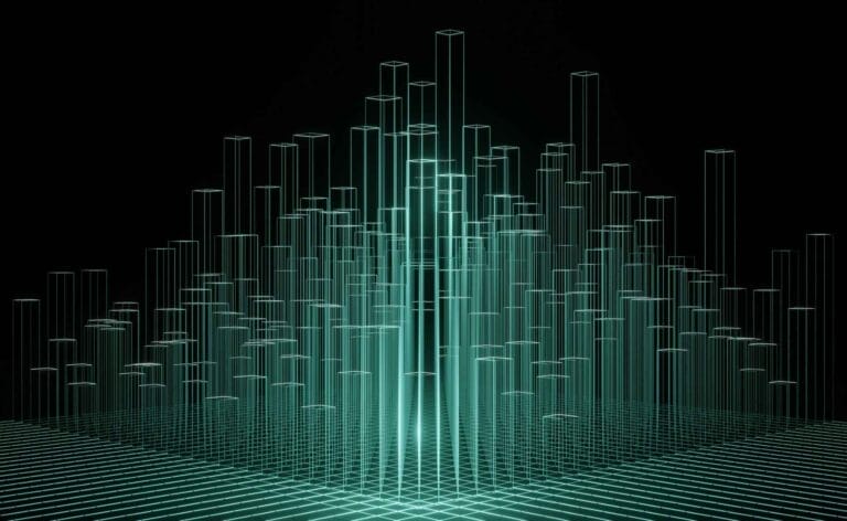 NeoXam Aro abstract data visualization